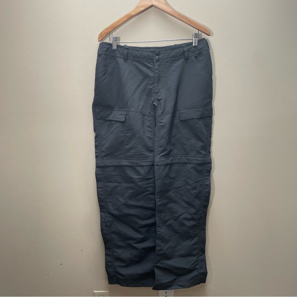 Womens The North Face Paramount Peak Convertible Pants Gray Size 10